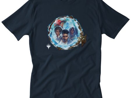 Murders at Karlov Manor Printed Graphic Tee - Magnifying Glass - Men’s T-Shirt Magic: The Gathering Sale