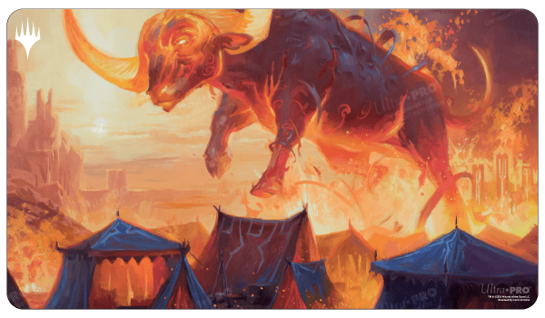 Wilds of Eldraine Restless Bivouac Standard Gaming Playmat for Magic: The Gathering on Sale