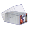 2-Piece Clear 250 Card Storage Box Sale