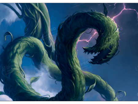 Wilds of Eldraine Restless Vinestalk Standard Gaming Playmat for Magic: The Gathering Online Hot Sale