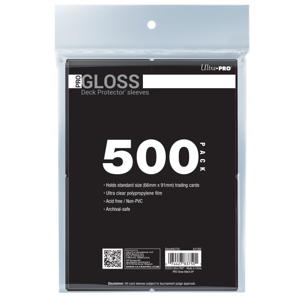 PRO-Gloss Standard Deck Protector Sleeves Bundle (500ct) Discount