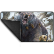 Bloomburrow Lumra, Bellow of the Woods Black Stitched Standard Gaming Playmat for Magic: The Gathering For Discount