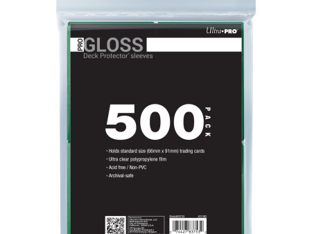 PRO-Gloss Standard Deck Protector Sleeves Bundle (500ct) Discount