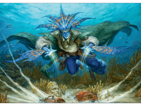 Murders at Karlov Manor Morska, Undersea Sleuth Standard Gaming Playmat for Magic: The Gathering on Sale