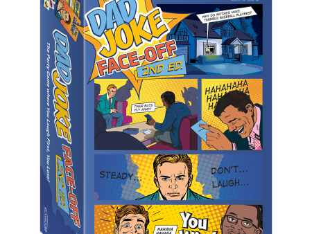 Dad Joke Face-Off: 2nd Edition Party Game Hot on Sale