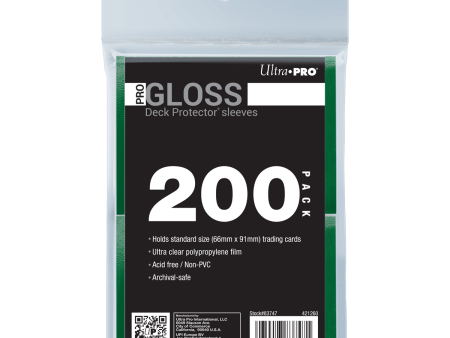 PRO-Gloss Standard Deck Protector Sleeves Bundle (200ct) For Cheap