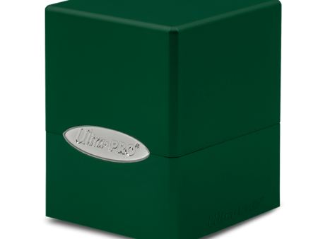 Hi-Gloss Emerald Green Satin Cube on Sale