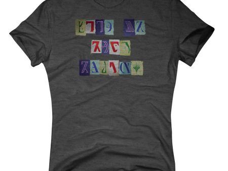 Murders at Karlov Manor Printed Graphic Tee - Ransom Note- Women’s T-Shirt Magic: The Gathering Online now