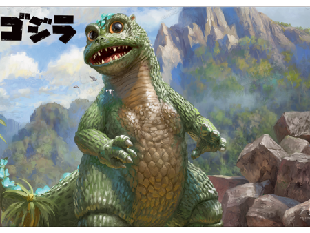 Babygodzilla, Ruin Reborn Standard Gaming Playmat for Magic: The Gathering Online Hot Sale