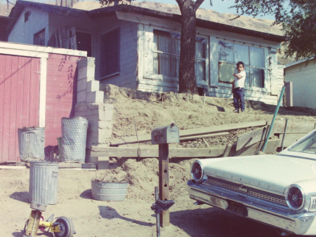 Lomas Barrio Scene (child and home) (Prints) Sale