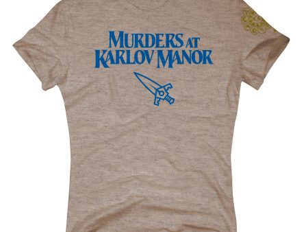 Murders at Karlov Manor Printed Graphic Tee - MKM Set Logo - Women’s T-Shirt Magic: The Gathering Hot on Sale