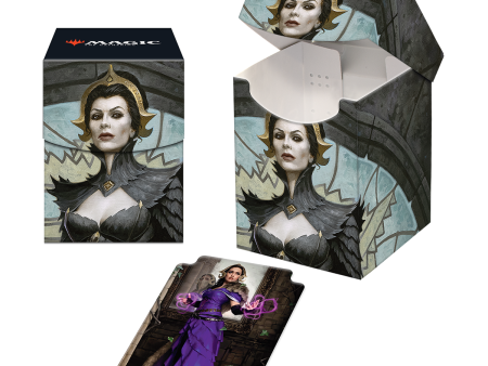 Dominaria United Liliana of the Veil 100+ Deck Box for Magic: The Gathering Discount