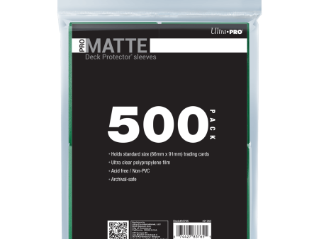 PRO-Matte Standard Deck Protector Sleeves Bundle (500ct) Online