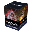 Dominaria United Jaya, Fiery Negotiator 100+ Deck Box for Magic: The Gathering Online now