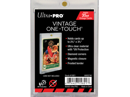 35PT Vintage Card UV ONE-TOUCH Magnetic Holder Online