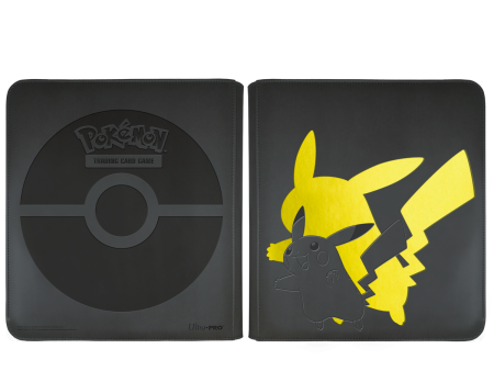 Elite Series: Pikachu 12-Pocket Zippered PRO-Binder for Pokémon Supply