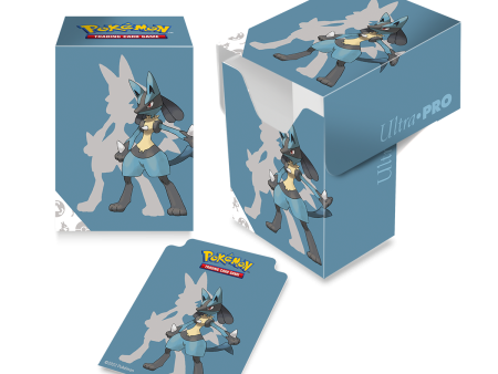 Lucario Full-View Deck Box for Pokémon For Cheap