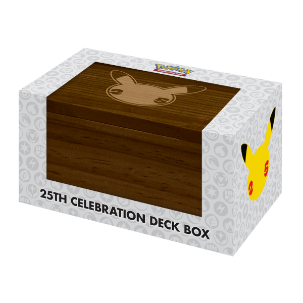 Pokémon 25th Celebration Deck Box Supply