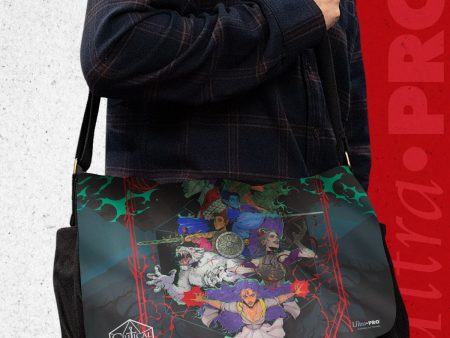 Critical Role Printed Messenger Bag Flap - Bells Hells Live at The Greek Theatre Fashion