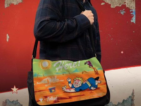 Fallout® Wasteland Messenger Bag Flap for Magic: The Gathering (Flap only - Bag Sold Separately) Online now