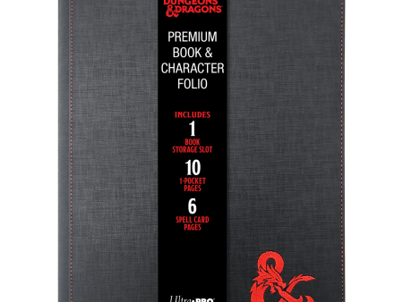 Dungeons & Dragons Premium Zippered Book & Character Folio For Cheap