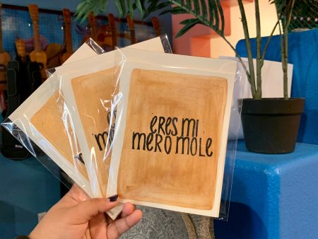 Eres Mi Mero Mole  Greeting Cards - Xitlalic For Cheap