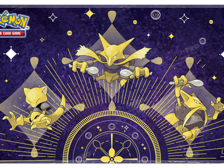 Abra Evolutions Stitched Playmat for Pokémon Online Hot Sale