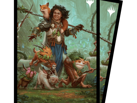 Wilds of Eldraine Ellivere of the Wild Court Standard Deck Protector Sleeves (100ct) for Magic: The Gathering Online now