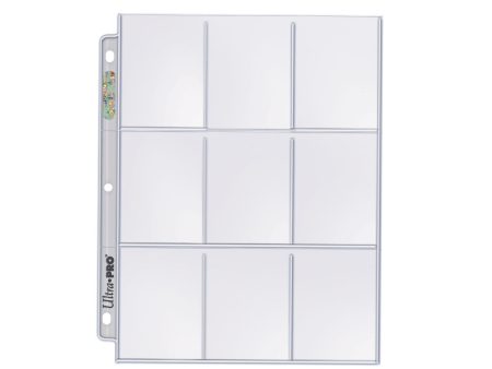 Silver Series 18-Pocket Refill Pages (25ct) for Standard Size Cards For Cheap