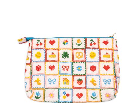 Quilted Pouch Multicolor For Sale