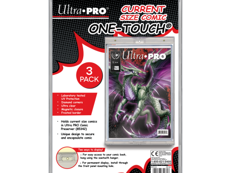 Current Size Comic UV ONE-TOUCH Magnetic Holders (3ct) Online now