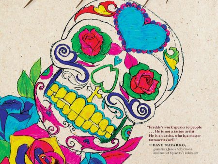 The Tattoo Art of Freddy Negrete A COLORING BOOK FOR ADULTS Fashion