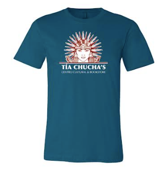 Tia Chucha s Logo Short Sleeve T-shirt, Teal For Discount