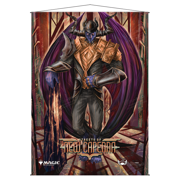 Streets of New Capenna Ob Nixilis, the Adversary Wall Scroll for Magic: The Gathering Online