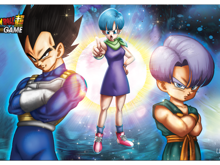 Bulma, Vegeta, and Trunks Standard Gaming Playmat Mousepad for Dragon Ball Super Supply