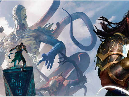 Battle for Zendikar Key Art 6ft Table Playmat for Magic: The Gathering Online Hot Sale