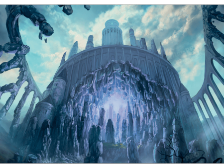 Wilds of Eldraine Restless Fortress Standard Gaming Playmat for Magic: The Gathering Hot on Sale