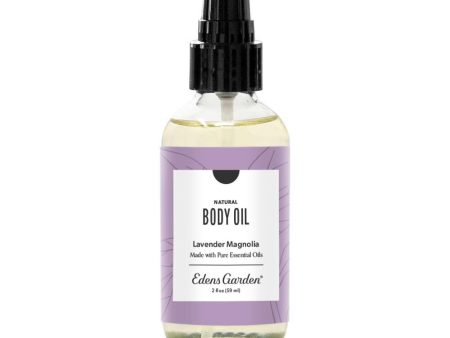 Lavender Magnolia Body  Massage Oil Cheap