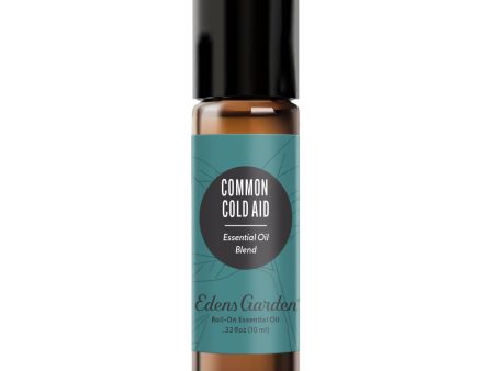 Common Cold Aid Essential Oil Roll-On- To Soothe Flu Symptoms, Increase Comfort & Feel Better Sale