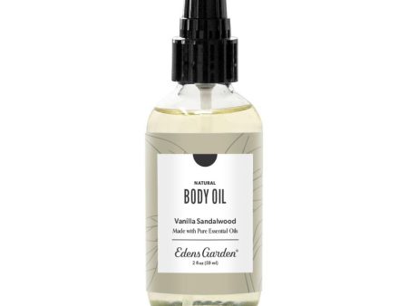 Vanilla Sandalwood Body  Massage Oil Supply