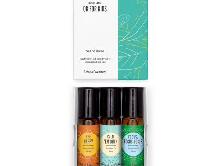 OK For Kids Roll-On Essential Oil 3 Set Online Sale