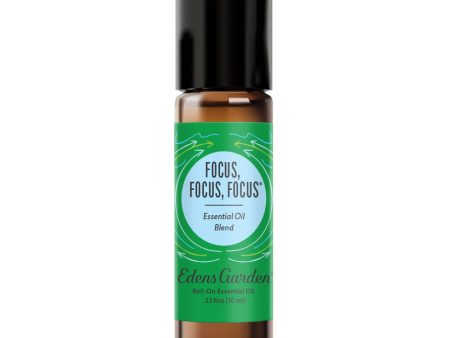 Focus, Focus, Focus Essential Oil Roll-On- Helps Boost Attention & Reduce Stress For Cheap