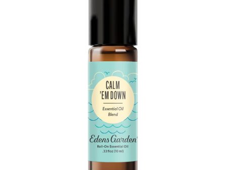 Calm  Em Down Essential Oil Roll-On- For Calming Nerves & Reducing Anxiety For Discount